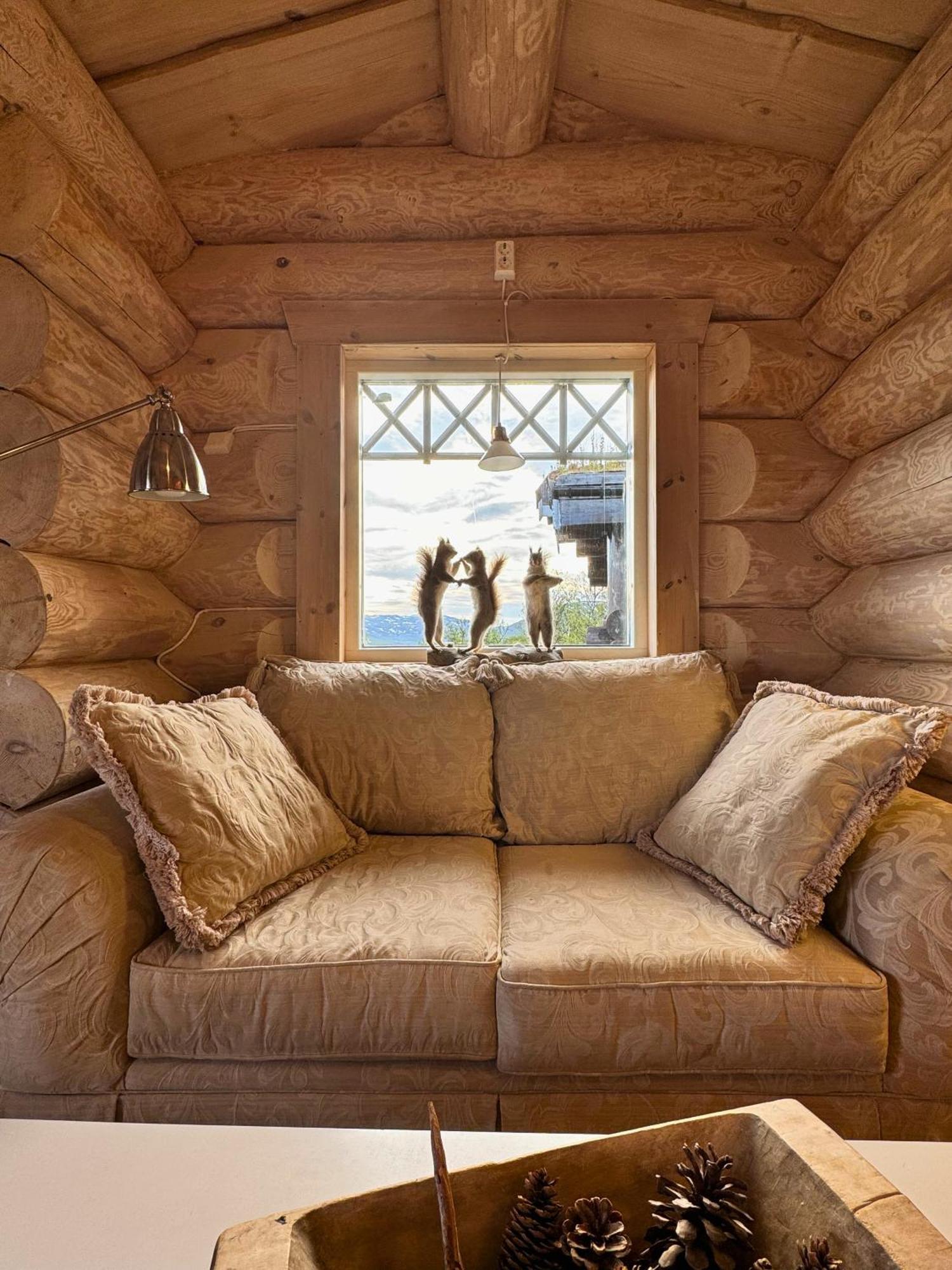 Unique Arctic Timber Cabin Skaidi Экстерьер фото